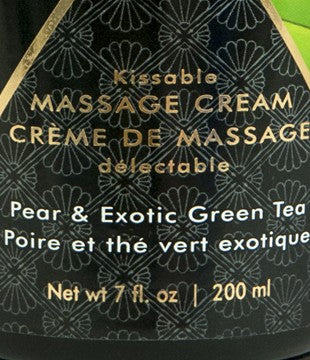 Crème de Massage Poire & Thé Vert 200ml - Shunga