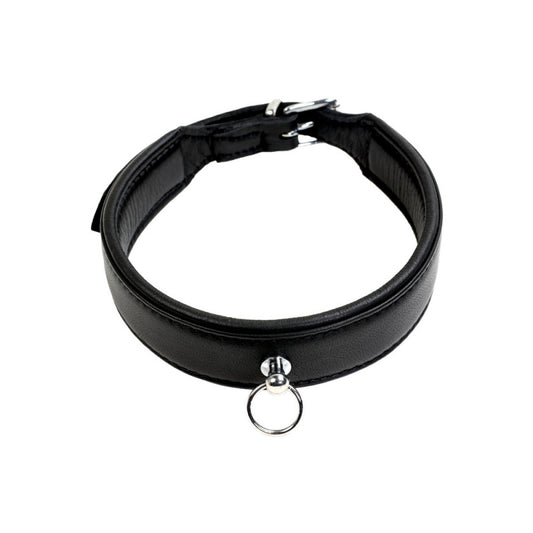 Collier Anneau 25mm Noir