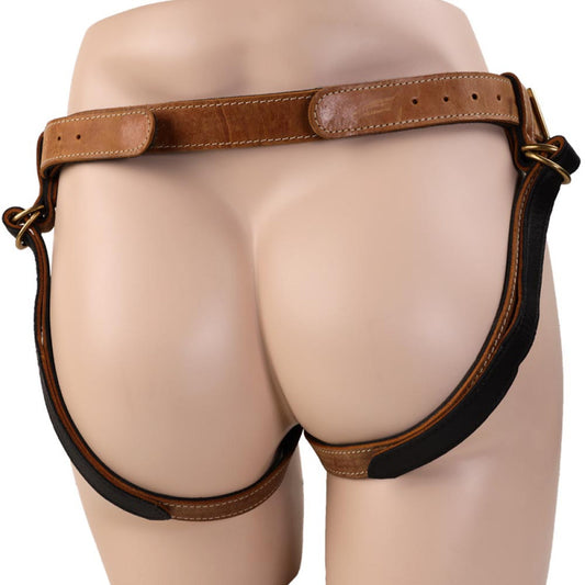Harnais Cuir Marron