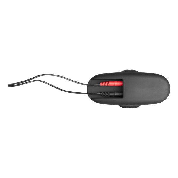 ;ElectraStim Silicone Noir Rocker Butt Plug Moyen