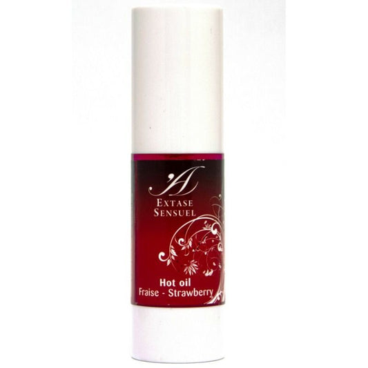 ;;EXTASE SENSUAL - Huile Stimulante Chaleur Fraise 30 ML