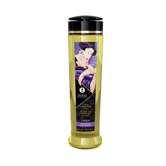 ;Huile de Massage Érotique Libido "Fruits Exotiques" - Shunga