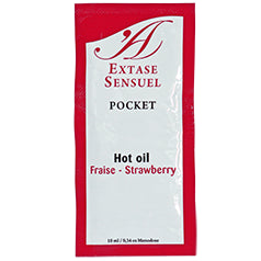 EXTASE SENSUAL - Huile Stimulante de Fraise 10 ML