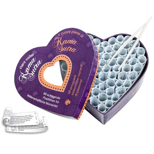 Tease & Please - Herz Voller Erotik & Il Cuore Erotico Violet - TEASE&PLEASE | jeux, jeux de couple | Dimensions : 124