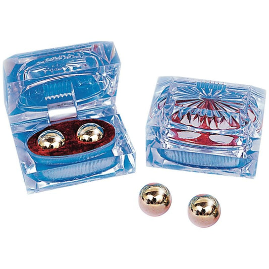 Seven Creations - Boules Ben Wa Or - SEVEN CREATIONS | sextoys, jouets pour femmes, boules chinoises | Dimensions : 125