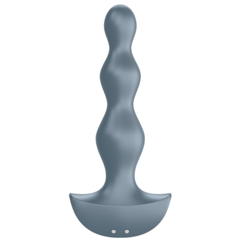 Satisfyer - Vibrateur Lolli Plug 2 Plug  Gris - SATISFYER PLUGS | sextoys, anal, bouchons anaux | Dimensions : 285