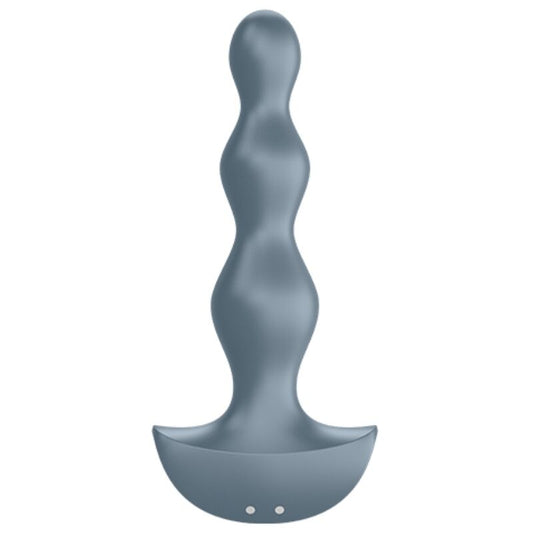 Satisfyer - Vibrateur Lolli Plug 2 Plug  Gris - SATISFYER PLUGS | sextoys, anal, bouchons anaux | Dimensions : 285