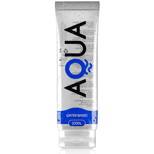 Aqua Quality - Lubrifiant À Base D''Eau 200 Ml - AQUA QUALITY | pharmacie, lubrifiants, base d'eau | Dimensions : 232