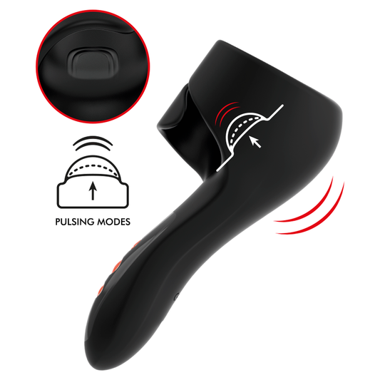 Jamyjob - Modes De Vibration Et De Pulsation De La Baguette Pulsar Jamyjob - - JAMYJOB | sextoys, jouets sexuels pour hommes, divers masturbateurs | Dimensions : 292