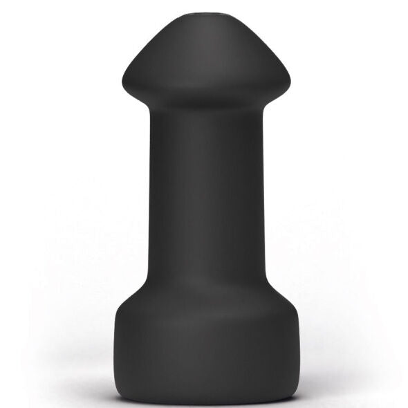 Masturbateur All Black ergonomique 17 cm