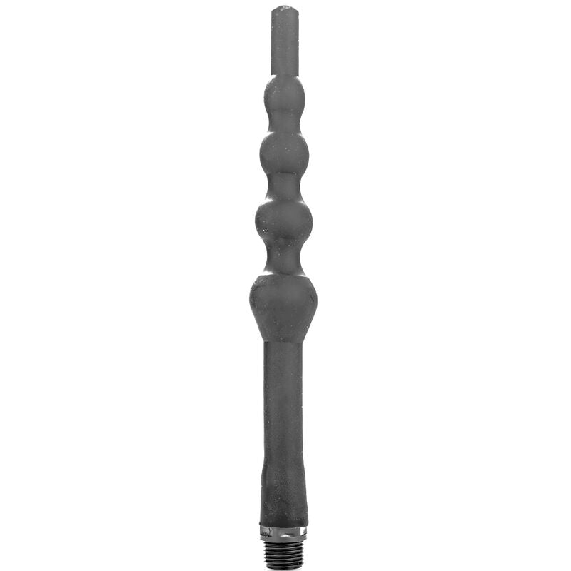 Douche anale silicone souple All Black 27 cm