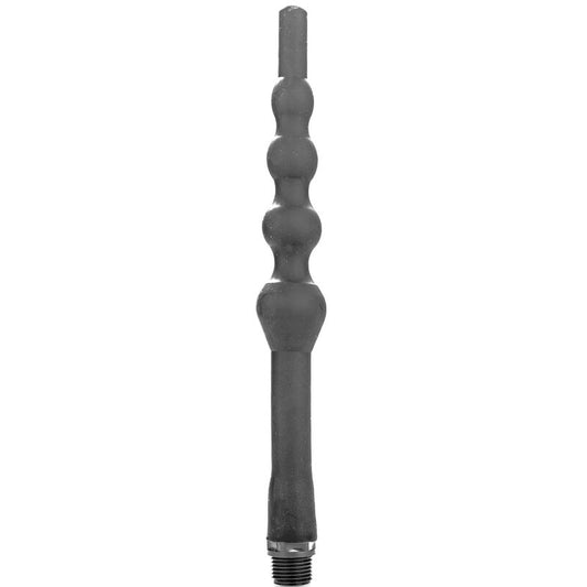 Douche anale silicone souple All Black 27 cm