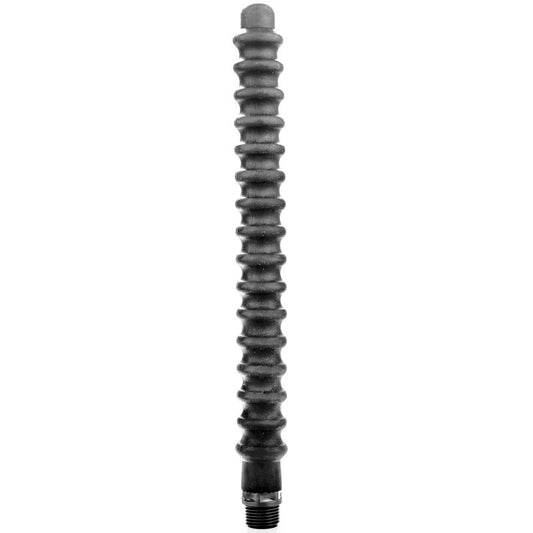 All Black - Douche Anal Mega Ripple Silicone 28,5 Cm - ALL BLACK | sextoys, anal, godes anaux | Dimensions : 170