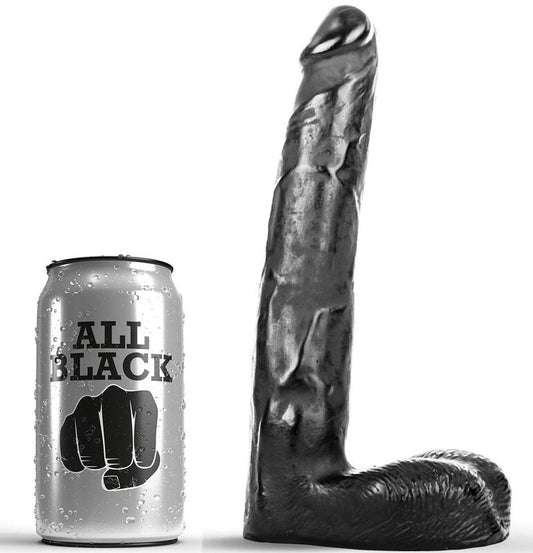 All Black - Gode Réaliste 21 Cm - ALL BLACK | sextoys, godes sans vibration, pénis réalistes | Dimensions : 270