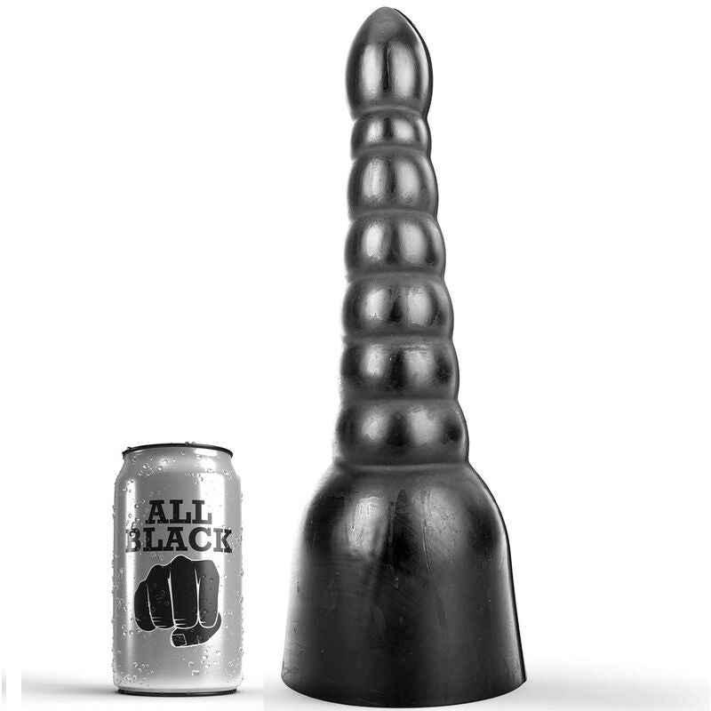 All Black - Gode 34 Cm - ALL BLACK | sextoys, anal, bouchons anaux | Dimensions : 1273