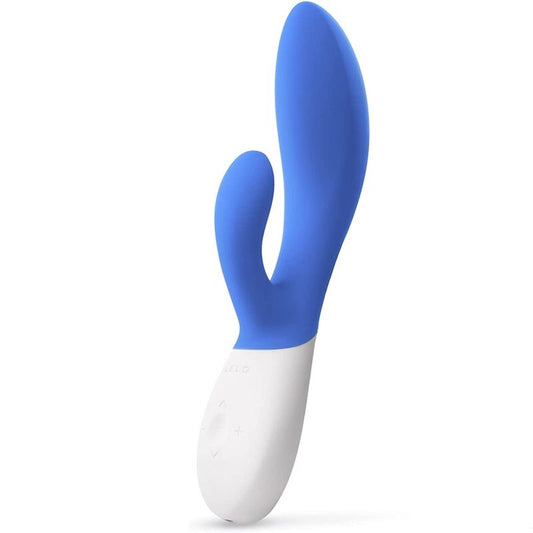 Lelo - Ina Wave 2 Vbrador Luxury Mouvement Spécial California Sky - LELO | sextoys, vibrateurs, vibrateurs de lapin | Dimensions : 375