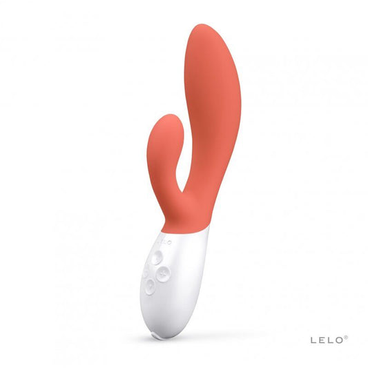 Lelo - Vibrateur Lapin Corail Luxe Ina 3 - LELO | sextoys, vibrateurs, vibrateurs de lapin | Dimensions : 362