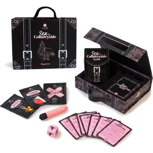 Secretplay - Kit De Voyage Sexe À La Campagne (Es/En/De/Fr/Nl/Pt)