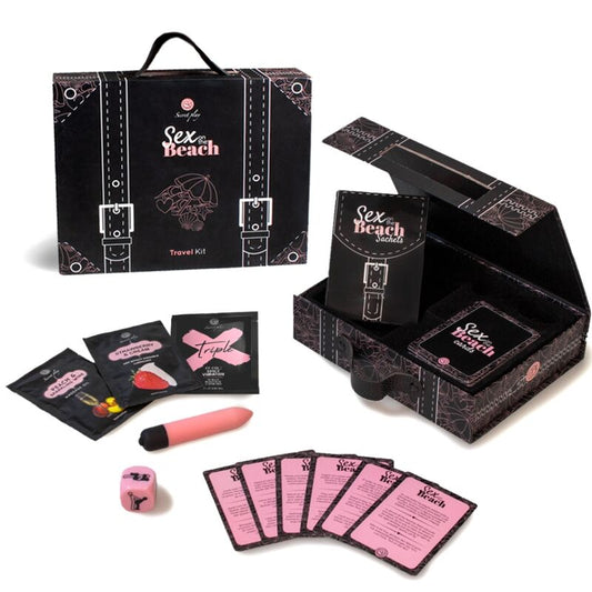 Secretplay - Kit De Voyage Sexe Sur La Plage (Es/En/De/Fr/Nl/Pt)