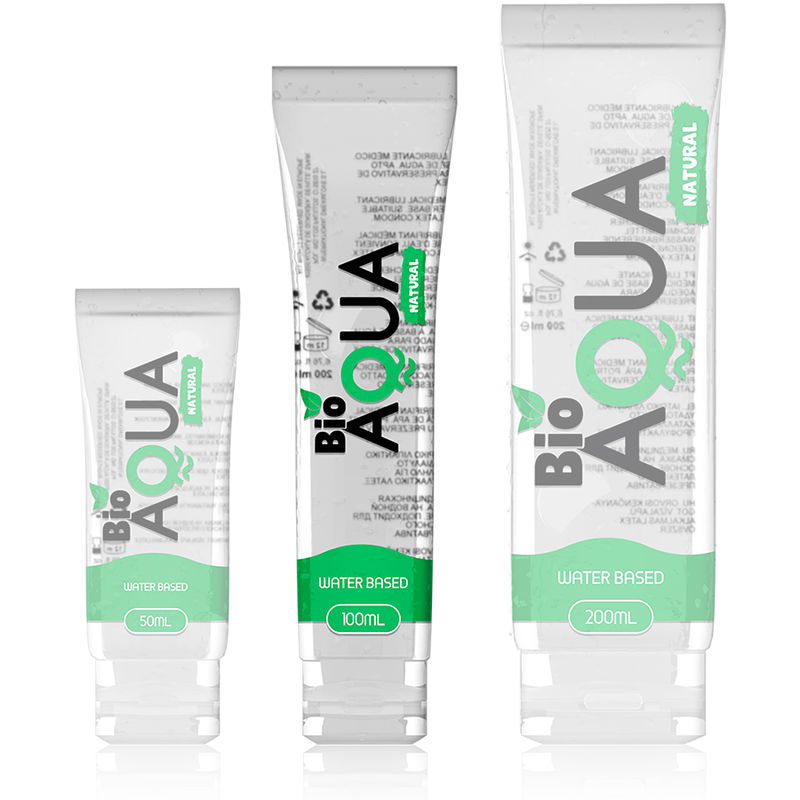 Bioaqua - Lubrifiant Ingrédients Naturels À Base D''Eau 100 Ml