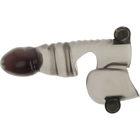 Ohmama - Gaine Pénis Et Testicules 3 Moteurs - OHMAMA | sextoys, jouets pour femmes, stimulateurs, pour clitoris | Dimensions : 90