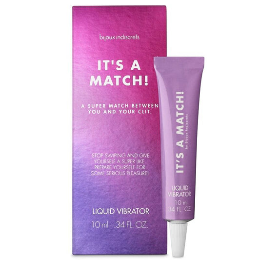 Bijoux - Cest Un Vibrateur Liquide Match 10 Ml - BIJOUX LOVE COSMETIQUES | pharmacie, stimulants pour les femmes, vibrateur liquide | Dimensions : 22