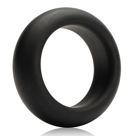 Je Joue - Anneau Pénial En Silicone  Extension Maximale - Noir - JE JOUE | sextoys, jouets sexuels pour hommes, accessoires de pénis, anneaux de pénis, cockrings sans vibration | Dimensions : 25
