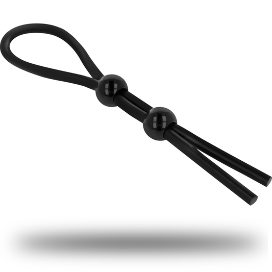 Ohmama Fetish - Cordon-Coq Et Testicules Anneau 2 - OHMAMA FETISH | sextoys, jouets sexuels pour hommes, accessoires de pénis, anneaux de pénis, cockrings sans vibration | Dimensions : 39