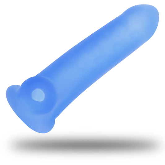Ohmama - Couvre-Pénis Et Testicules En Silicone M - OHMAMA FOR HIM | sextoys, jouets sexuels pour hommes, accessoires de pénis, manchons péniens sans extension | Dimensions : 118