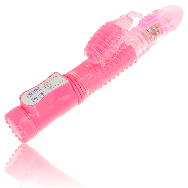 Ohmama - Vibrateur Rotatif Avec Lapin - OHMAMA | sextoys, vibrateurs, rotateurs vibrants | Dimensions : 210