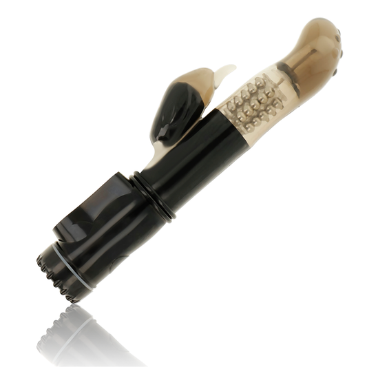Ohmama - Vibrateur Rotateur Avec Stimulateur Delfin Clitoris - OHMAMA VIBRATORS | sextoys, vibrateurs, rotateurs vibrants | Dimensions : 166