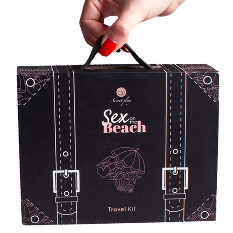 Secretplay - Kit De Voyage Sexe Sur La Plage (Es/En/De/Fr/Nl/Pt) - SECRETPLAY 100% GAMES | jeux, jeux de cartes | Dimensions : 360