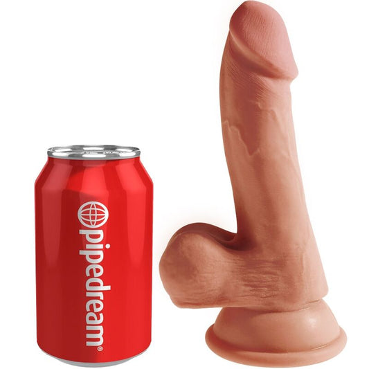 King Cock - Plus Gode 3D Avec Boules 17 Cm