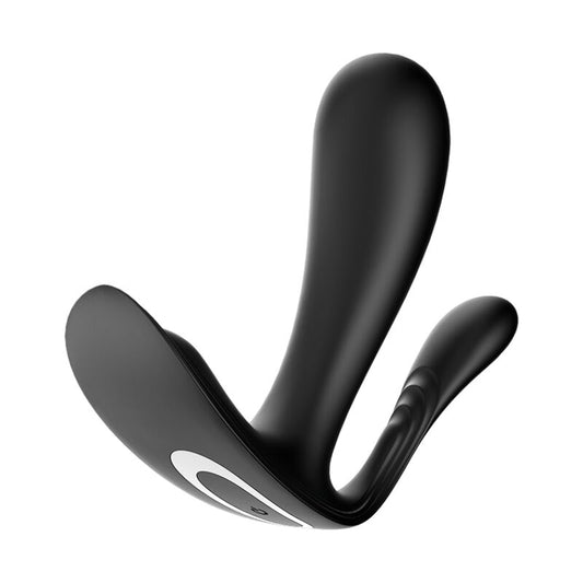 Satisfyer - Vibrateur Top Secret + Noir - SATISFYER VIBRATOR | sextoys, jouets pour femmes, stimulateurs, pour clitoris | Dimensions : 245