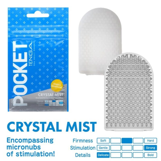 Tenga - Masturbateur De Poche Crystal Mist - TENGA | sextoys, jouets sexuels pour hommes, divers masturbateurs | Dimensions : 22