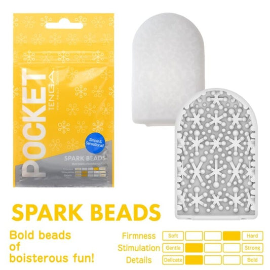 Tenga - Masturbateur De Poche Spark Beards - TENGA | sextoys, jouets sexuels pour hommes, divers masturbateurs | Dimensions : 22