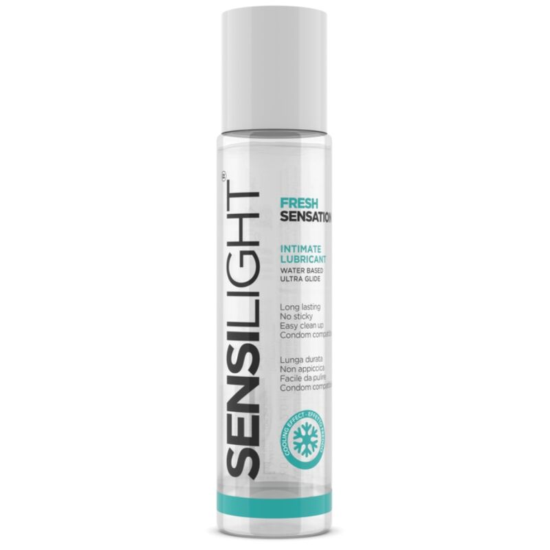 Intimateline - Lubrifiant Intime Sensilight Fresh Effet Froid 60 Ml - INTIMATELINE INTIMATELINE | pharmacie, lubrifiants, effet froid | Dimensions : 76