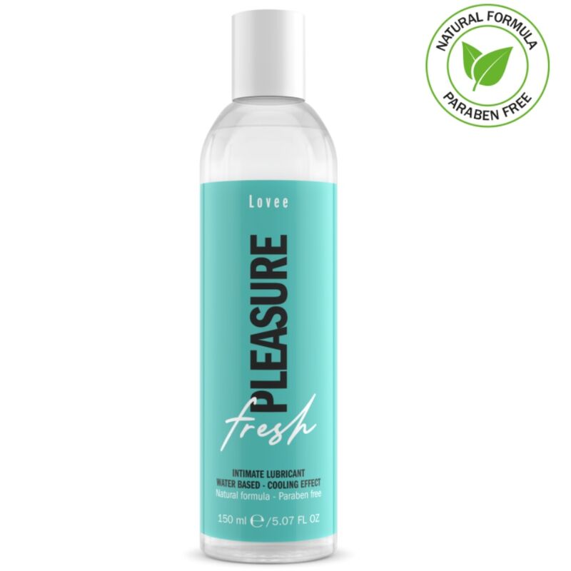 Intimateline - Lovee Fresh Pleasure Lubrifiant Intime 150 Ml - INTIMATELINE BOYGLIDE | pharmacie, lubrifiants, effet froid | Dimensions : 176