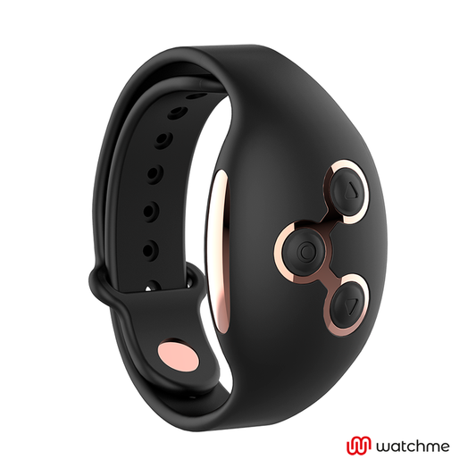 Watchme - Montre À Télécommande À Technologie Sans Fil Jet Et Cuivre - WATCHME | sextoys, vibrateurs, télécommande | Dimensions : 80