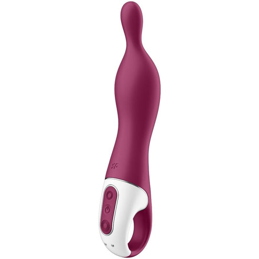 Satisfyer - Vibrateur Amazing 1 Aspot Baie - SATISFYER VIBRATOR | sextoys, vibrateurs, rotateurs vibrants | Dimensions : 445