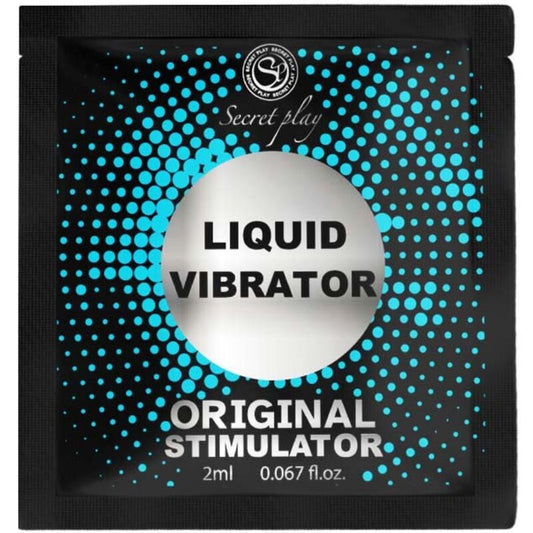Secretplay - Vibrateur Liquide Stimulateur Unisexe 2 Ml - SECRETPLAY COSMETIC | pharmacie, stimulants pour les femmes, vibrateur liquide | Dimensions : 5