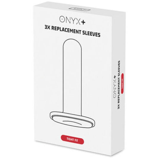 Kiiroo - Onyx+ Housse De Remplacement 3 Unités - Ajustement Serré - KIIROO | sextoys, jouets sexuels pour hommes, divers masturbateurs | Dimensions : 216