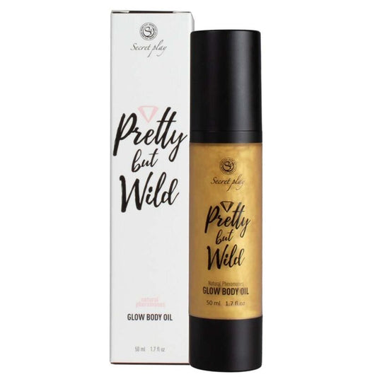 Secretplay - Pretty But Wild Glow Huile Corporelle 50 Ml - SECRETPLAY COSMETIC | pharmacie, pour les massages, éclat du corps | Dimensions : 100