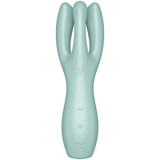 Satisfyer - Vibrateur Threesome 3 Menthe