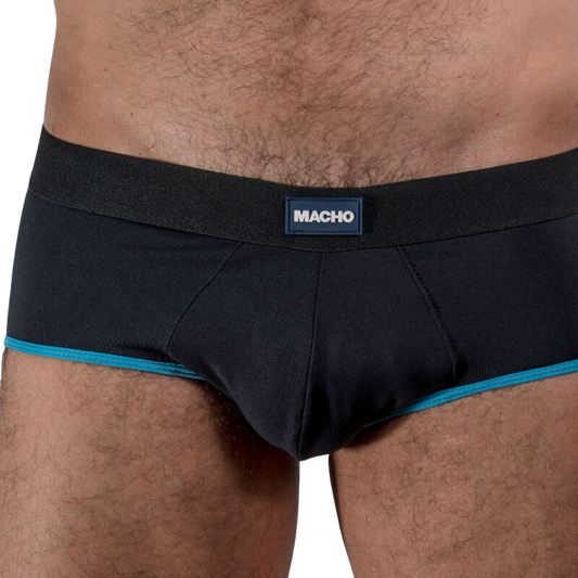 Macho - Ms24B Culotte Bleu Foncé S - MACHO UNDERWEAR | mode et lingerie, lingerie homme, feuillets | Dimensions : 90