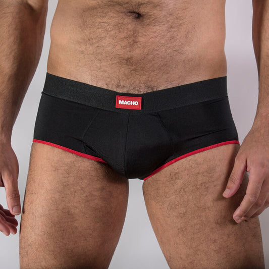 Macho - Sleep Ms24R Rouge Foncé Xl - MACHO UNDERWEAR | mode et lingerie, lingerie homme, feuillets | Dimensions : 90