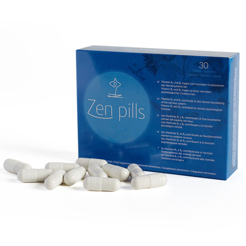 500 Cosmetics - Gélules Zen Pills Pour Réduire L'Anxiété - 500COSMETICS | pharmacie, compléments alimentaires, pilules unisexes | Dimensions : 40