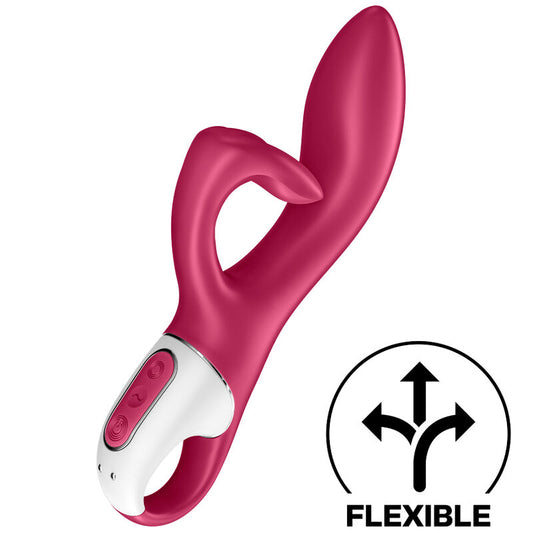 Satisfyer - Vibrateur Spot G Embrace Me Baie - SATISFYER VIBRATOR | sextoys, vibrateurs, vibrateurs de lapin | Dimensions : 490