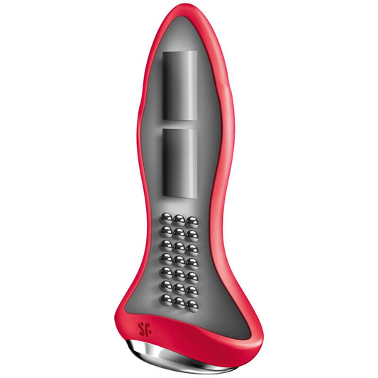 Satisfyer - Rotator Plug 1+ Application Vibrante Rouge