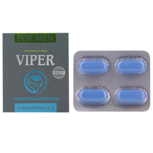 Cobeco - Viper Pour Homme 4 Onglets - COBECO PHARMA | pharmacie, compléments alimentaires, pilules pour hommes | Dimensions : 10